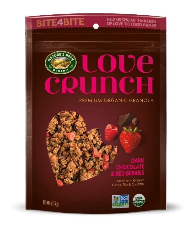 Love Crunch Organic Granola Dark Chocolate & Red Berries 11.5 Oz