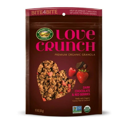Love Crunch Organic Granola Dark Chocolate & Red Berries 11.5