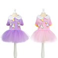 thumbnail image 1 of Pet Skirt Teddy Bear Poodle Dog Cute Yarn Skirt Pet Skirt Teddy Bear Poodle Dog Cute Yarn Skirt Pet Clothes Rack Hanger (Pink, S), 1 of 5