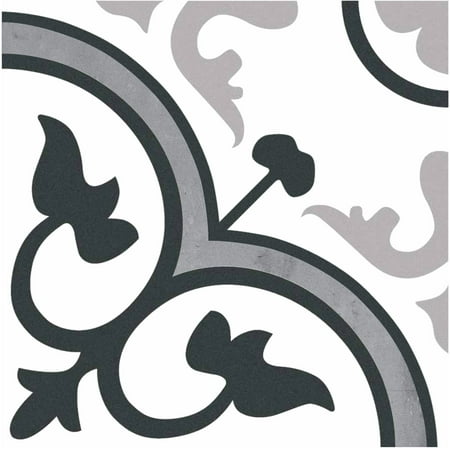 Rectangular Ceramic Tile - Visions 8 x 8 Ceramic Tile in Toreno White (10.76sqft/25 Pc)