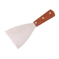 thumbnail image 1 of Kearding Cortador de mango de madera Raspador conveniente Pala multifuncional Ligereza Herramienta de corte de amplia aplicación Espátula Cocina y Comedor C-14Espátula inclinada, 1 of 6