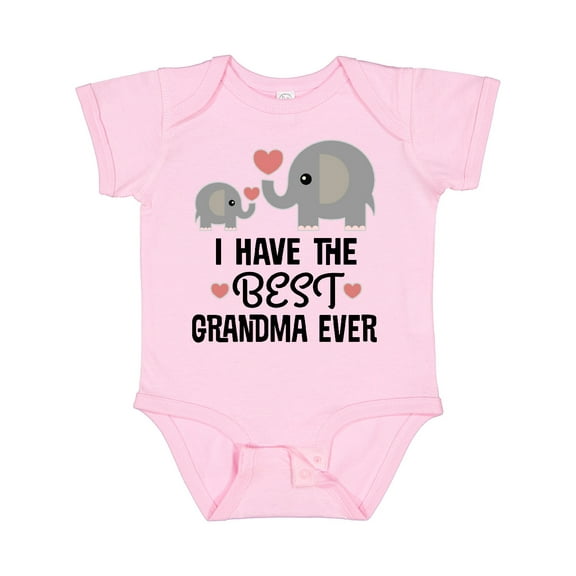 Inktastic Grandkids Best Grandma Ever Boys or Girls Baby Bodysuit