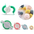 thumbnail image 1 of Juego de 4 piezas de herramientas para tejer bolas de lana, fabricante de pompones, herramientas para tejer, 1 of 3