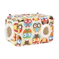 thumbnail image 3 of Hamaca para pájaros de invierno, jaula para pájaros, nido colgante, cama para dormir para pájaros, nido cálido para loros, casa para pájaros para caca L, 3 of 10