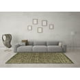 thumbnail image 3 of Ahgly Company Indoor Rectangle Abstract Brown Modern Area Rugs, 8' x 10', 3 of 4