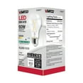 thumbnail image 3 of Satco 8w LED Bulb A19 Clear Finish 4000K 90 CRI 120 Volt - 60w-equiv, 3 of 7