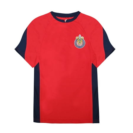 Icon Sports Youth Chivas De Guadalajara Soccer Poly Shirt Jersey -04 YL
