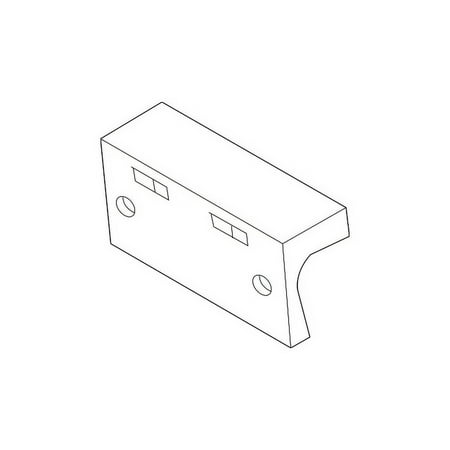 Genuine OE Nissan License Bracket - 96210-ZL00A