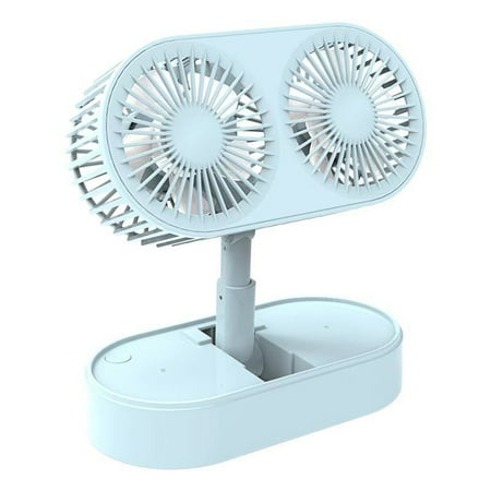 

Asdomo Mini Usb Fan Free Height Adjustment Applicable To Work Folding Study Futaba Double Machine 6.2in
