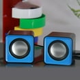 thumbnail image 4 of HEVIRGO Mini Portable USB 2.0 Wired Music Speaker Loudspeaker for Desktop Computer PC, 4 of 8