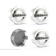 4PCS 60mm /2.36''Silver Rim Wheel Center Caps Compatible(SILVER-60MM) Nissan Frontier