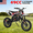 Black, variant on Seipouy 49cc 2-Stroke Gas Dirt Bike for Kids & Adults - 40KM/H Max Speed, Front/Rear Disc Brakes, 10" Off-Road Tires, 100kg Capacity - Mini Motocross Bike for Trail & Uphill from USA Fast Arrival