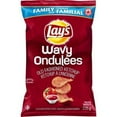 thumbnail image 3 of Lay's Wavy Old Fashioned Ketchup Potato Chips, 235g/8.3 oz, 3 of 4