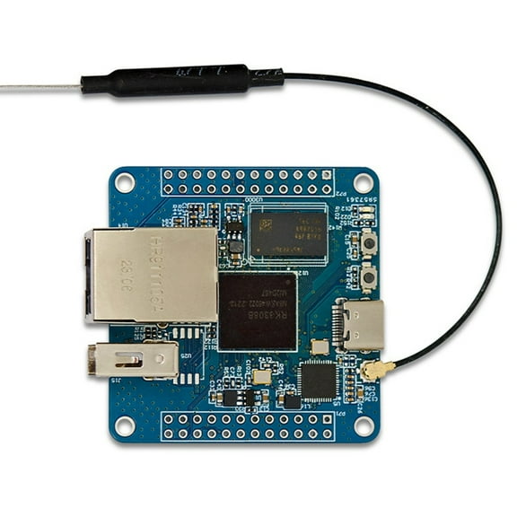 LCPI RK3308B Quad-Core CPU Development Board DDR3-2Gbit IoT Development Board,Support Ethernet Port and Wifi