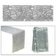 thumbnail image 3 of Camino de mesa con lentejuelas plateadas y doradas con purpurina para bodas y fiestas Plata, 3 of 8
