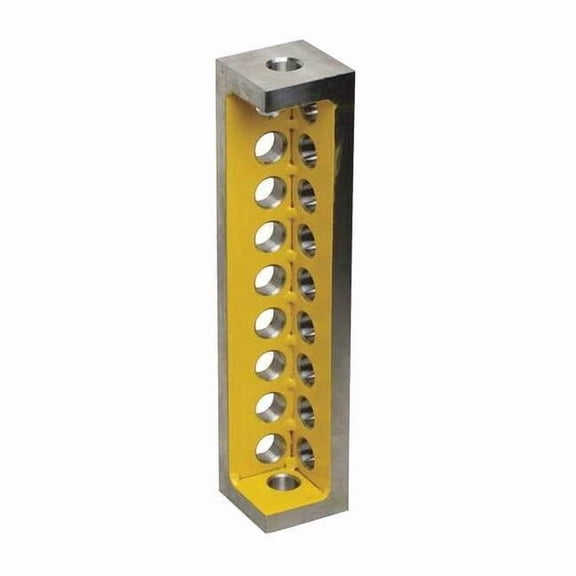 Buildpro Riser Block, 10 in H, 2 in L, 2 in W T50115