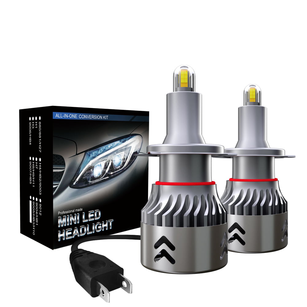 2PCS 110W H11 H9 9005 9006 9012 LED Headlight Bulb Kit 30000LM White 6000K IP68