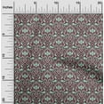 thumbnail image 2 of oneOone Rayon Brown Fabric Asian Block Craft Projects Decor Fabric Printed By The Yard 56 Inch Wide, 2 of 4