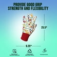 thumbnail image 2 of 7 Pairs Floral Garden Gloves for Women, Soft, Breathable Yard Work Gloves for Gardening, Weeding, Planting, With Claw, 2 of 6