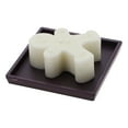 thumbnail image 5 of Unique Bargains 1 Pc Waterproof Soap Holder Square Purple Soap Holder for Bathroom 3.62"x3.62"x0.43", 5 of 6