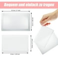 thumbnail image 1 of 3Pcs Handheld Magnifier Flat PVC High Definition Magnifier Glasses Low-Vision High-Definition Reading Aid Lens Convenient Full Watching Tool Children Supplies, 1 of 8