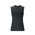 thumbnail image 4 of LADIGASU Men's Summer T-shirt Solid Color Sleeveless Round Neck Casual Sports Round Neck, 4 of 6