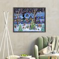 thumbnail image 2 of Con Cuentas Cuadradas 5D DIY Kit Vista Calle Navidad Del 40x30cm, 2 of 9