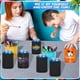thumbnail image 2 of 25 Pack Standard 355ml Can Cooling Sleeves, Non-Slip Cans/Bottles/Tumblers, Strong Spring Band for Beer/Soda/Ice Cream, 355ml and More, Black, 2 of 5