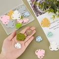 thumbnail image 6 of 20PCS Leaf Silicone Beads Bulk Silicone Loose Beads Rubber Focal Cute Large Plant Cartoon Soft Spacer Double Sided Beads for Keychain Pen Making Kit Beading Bracelets DIY Craft, 6 of 9