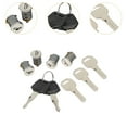 thumbnail image 6 of Dickly Car Roof Rack Lock Core Kit with Key Fixed Lock Cylinders for Bike Rack Type B, 6 of 9