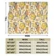 thumbnail image 3 of LHSHID Truck Construction Vehicles Throw Blanket Soft Fuzzy Fleece Blanket For Couch Bed Living Room Decoration 40x50in, 3 of 6