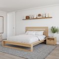 thumbnail image 3 of Morgan 3 Piece Bedroom Set with Headboard, Slatted Bedframe, 1 Nightstand, 3 of 5