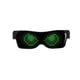 thumbnail image 1 of Gafas de fiesta con carga USB, gafas azules con Bluetooth para discoteca, gafas luminosas de cuatro colores con aplicación, 1 of 4