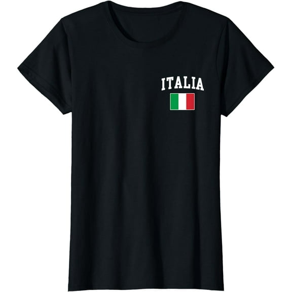 Italia Flag Italy Italian Italiano Family Men Women T-Shirt