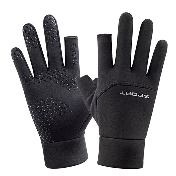 TIMIFIS Fleurs Artificielles pour l'Extérieur 1 Paire Gants d'Hiver Coupe-Vent Grand Application Unisexe Adulte Gants à Écran Tactile pour l'Extérieur Plantes Artificielles d'Extérieur