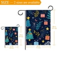 thumbnail image 3 of Cute Christmas Trees and Xmas Decorations Garden Flag Double Sided House Flag for Outdoor Home, Personalized All Year Round Yard Decor 12 x 18 Inch, 3 of 6