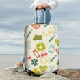 thumbnail image 4 of Wukai Medical Icons Elastic Luggage Cover: Personalized Protection for Your Suitcase - Fits 19~29-inch, Washable & Durable Travel Companion-Small, 4 of 8
