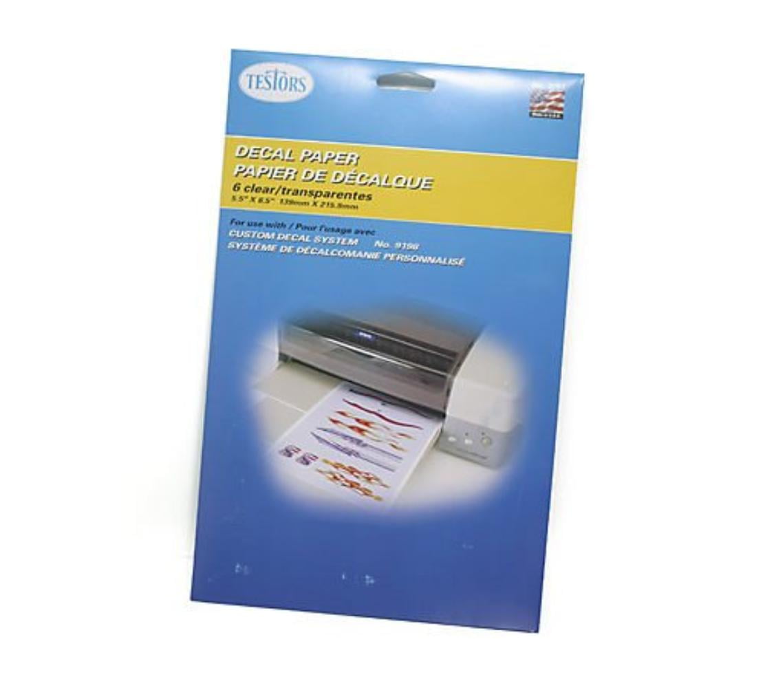 clear vinyl decal paper