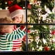thumbnail image 5 of Adornos navideños, adornos navideños, regalos navideños, adornos navideños, bastones de caramelo rojos y blancos, adornos de lazo de caramelo, colgante de plástico, 5 of 5