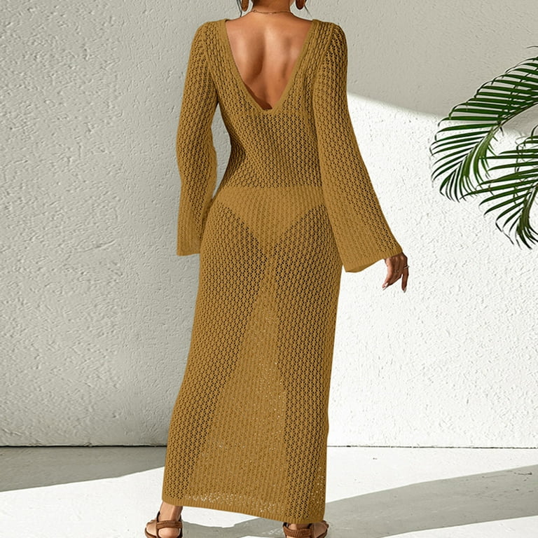brown slip dress midi Amie chocolate brown crochet off shoulder maxi dress