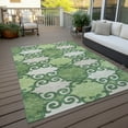 thumbnail image 6 of Addison Rugs Chantille Indoor/Outdoor Transitional Scrolls Green Washable Rectangle Rug, 5' x 7'6", 6 of 6