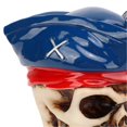 thumbnail image 3 of Skull Shape Steering Wheel Spinner 3cm Diameter Resin Turn Knob Booster for Cars Trucks Tractors Boats, 3 of 5