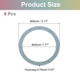 thumbnail image 2 of Uxcell Magnetic Adapter Ring, Magnetic Wireless Charger Conversion Kit Blue, 2 of 8