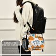 thumbnail image 6 of FORMRS Student Lunch Bag Insulated Reusable Cooler Box with Zipper Pockets, Pumpkins Pattern, 6 of 9