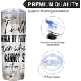 thumbnail image 5 of Butterfly Insulated Skinny Tumblers Cup Coffee Mug with Lid Blue 20oz - Reusable Stainless Steel Water Bottle for Hot & Cold Drinks Tea Cup, 5 of 6