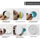 thumbnail image 2 of 3 Pack Led Wireless Night Light Human Body Induction Mode Lighting Lamp Usb Charging, 2 of 4