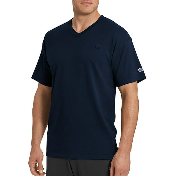 Champion Men's Classic Jersey V-Neck T-Shirt, Sizes S-2XL, Mens Champion Tee