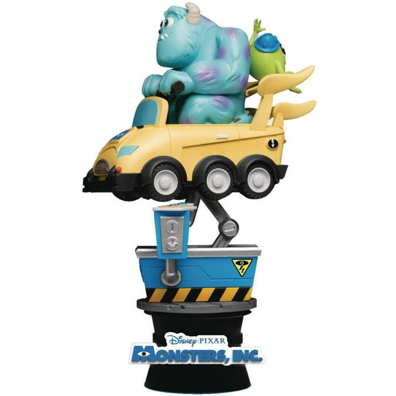Disney D-Stage Sulley & Mike Coin Ride Diorama Statue