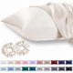 thumbnail image 1 of Chenchen Queen Satin Pillowcase for Hair 2pc,Similar to Silk Pillow Cases,Easier Care Than Silk Pillowcase,Gifts for Women Men,Beige,20x30 & Envelope Closure and 2 Satin Scrunchies, 1 of 1