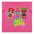 thumbnail image 2 of Playera Para Niña MGA Entertainment L.O.L Cuello Redondo Manga Corta Talla 4 Rosa, 2 of 2